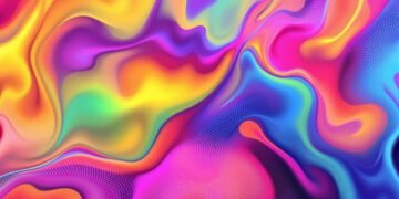 Colorful abstract digital art representing AI-generated content.