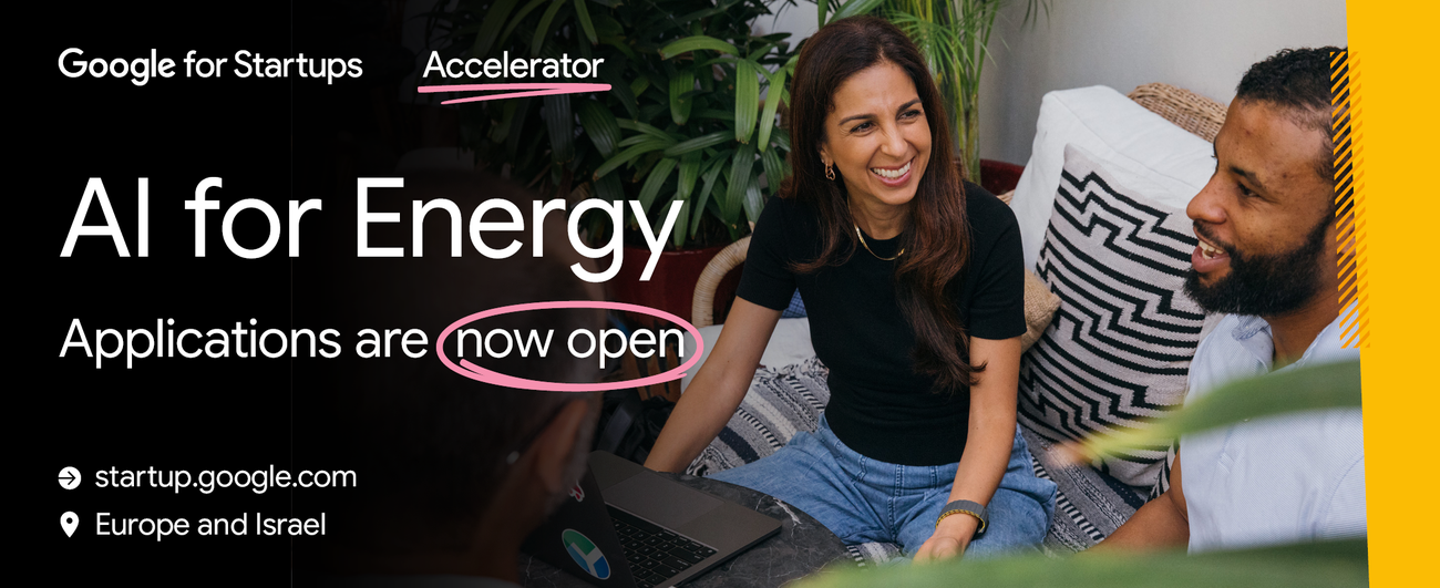 GFSA AI for Energy demo copy blog banner v24.width 1300 Toolz Guru Google for Startup Accelerator: AI for Energy opens