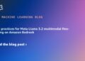 best practices meta llama 1120x630 Toolz Guru Best practices for Meta Llama 3.2 multimodal fine-tuning on Amazon Bedrock