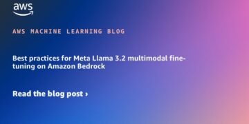 best practices meta llama 1120x630 Toolz Guru Best practices for Meta Llama 3.2 multimodal fine-tuning on Amazon Bedrock